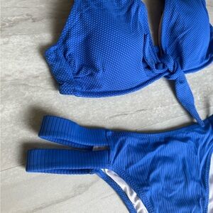 Shade & Shore Cobalt Blue Bikini Bottom